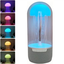 Jellyfish Mood Lamp w/Bluetooth Speaker,Color Changing LED,Stereo Surround Sound