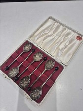 Yeoman plate coffee spoons made in england