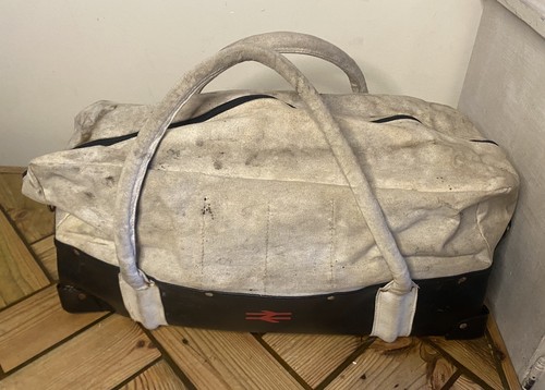 Vintage british rail tool bag - vintage,