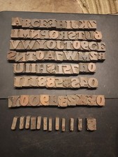 Antique Vintage Letterpress