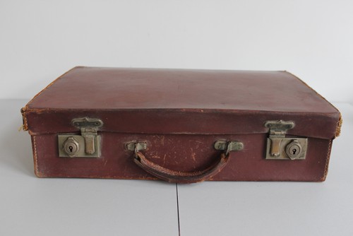 Vintage leather writing - vintage,