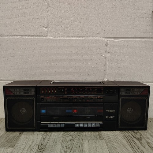 Vintage sharp 570e boombox - sharp,
