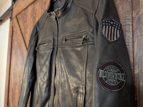 Wilsons leather vintage - leather, usa