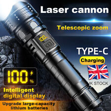 99000000Lumens High Powered Super Bright Flashlight LED Rechargeable Torch Lamp