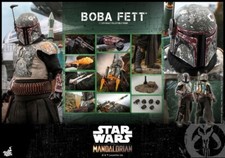 Hot Toys Star Wars TMS033 Boba Fett The Mandalorian 1/6 Figure UK Seller