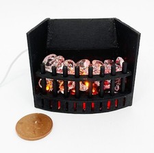 Dolls house miniature black - dolls,