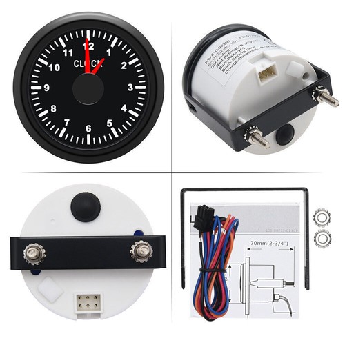 Car gauge 52mm clock meter - 52mm,