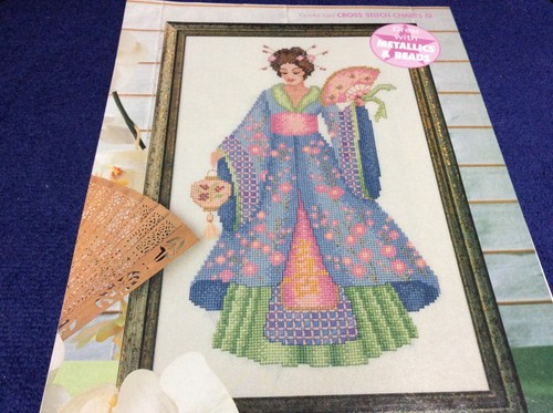 Geisha cross stitch - cross,