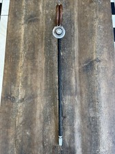 Vintage SEATANSTICK Shooting Stick Leather Seat, Walking, Fishing, Golf.
