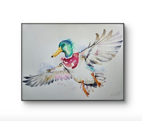 Original watercolour painting - original,