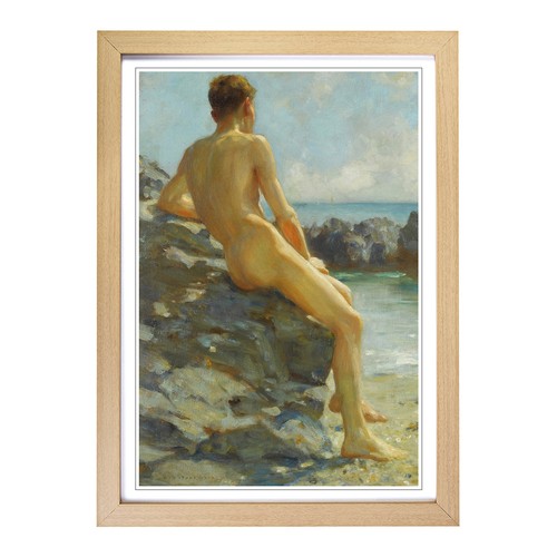 Henry scott tuke beach - tuke,