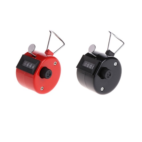 Hand tally counter digit lap - counter, 4-digit