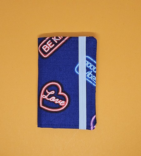 Neon sign pattern mini card - pattern,