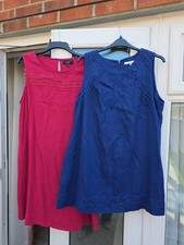 Next Sundresses X 2 Size 22navy And Red