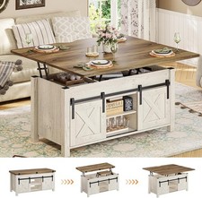 Lift Top Coffee Table, 4 in 1