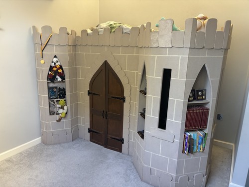 Custom made castle bunk - made,