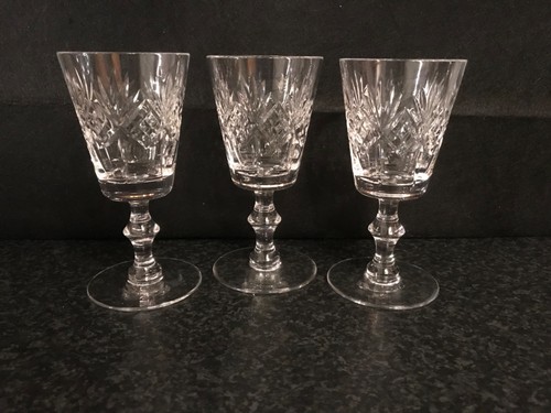 Set vintage crystal wine - crystal,