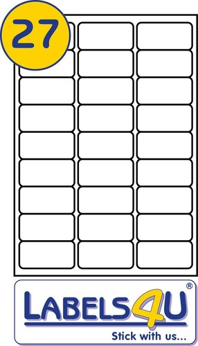 Sheets labels 27 - a4,