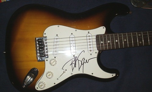 Billy squier signed - squier, guitar