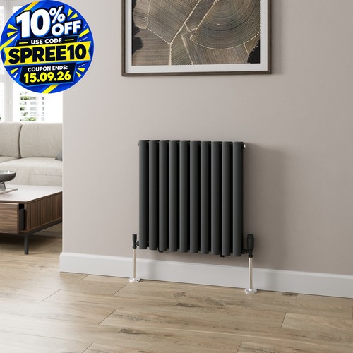 Anthracite designer radiator - anthracite,