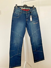 Brand New With Tags ECKO UNLTD denim jeans 32W 31L Style SK Jaguar button fly