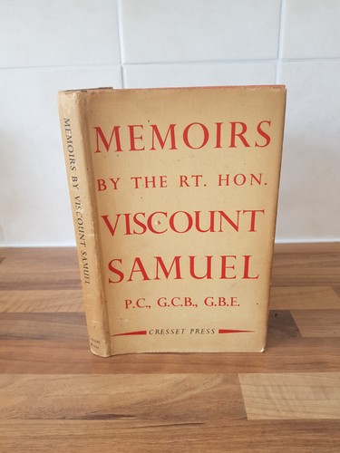 Memoirs viscount samuel - by,