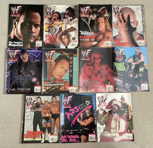 Wwe magazines 1999 - magazines,