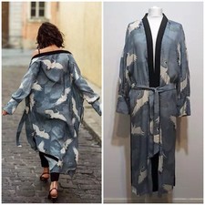 Zara Kimono Robe Womens Medium