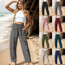 UK Women Trousers Elastic