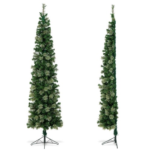 7ft pre lit half shape - 7ft, pre-lit