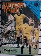 Luton Town v Charlton football programme 21st Dec 1979 Lge Div.2 Season '79/80