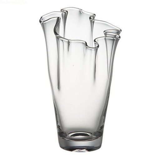 Large glass vase 26x19 cm - glass,