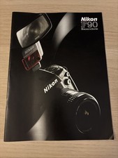 Nikon F90 Designed To Inspire Camera Instruction Leaflet