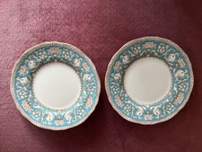 Two 16cm Crown Staffordshire