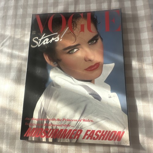 Vogue magazine july 1983 - magazine,