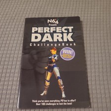 Nintendo N64 Magazine Perfect Dark Challenge Book From Issue 44