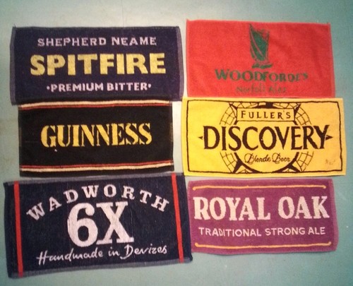 Vintage beer towels bundle - vintage,