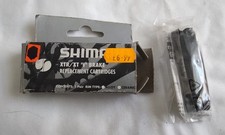 Shimano xtr / xt v brake blocks cartridges alloy ceramic boxed new reynolds