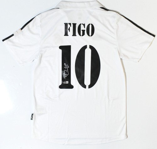 Luis figo autographed - luis,