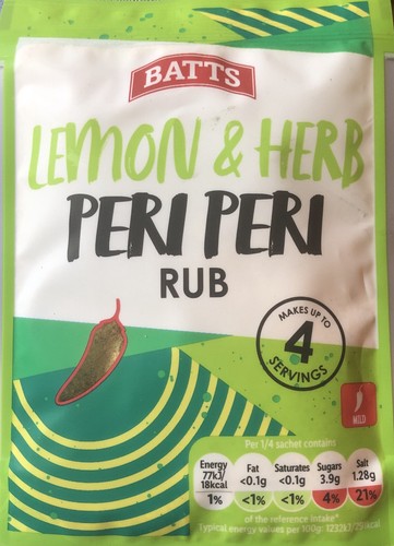 Peri rub lemon - lemon, and