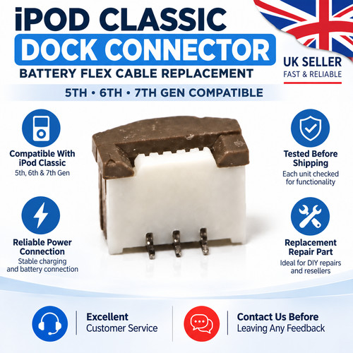 Ipod classic battery - battery, flex