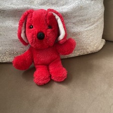 Mothercare Puppy Dog Red Plush