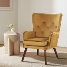 Bekrvio accent chair velvet - chair,