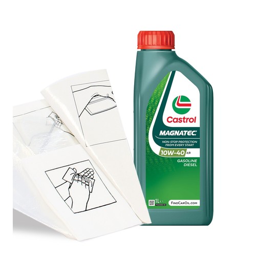 Engine oil top castrol - engine,