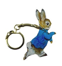 Beatrix Potter Keyring - Peter