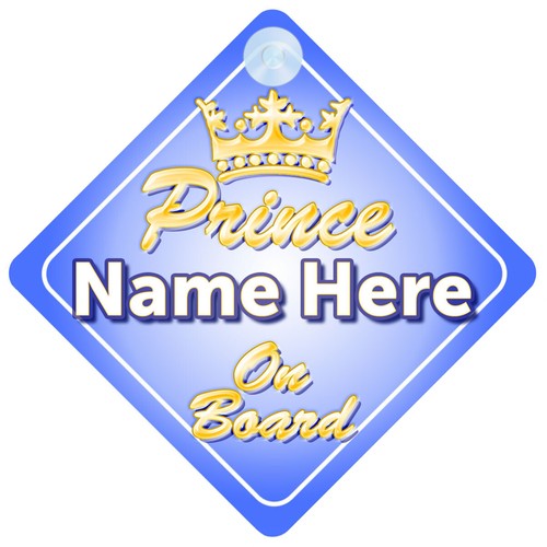 Crown prince board - prince, on