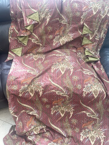 Vintage single curtain swags - vintage,
