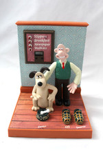 Wesco Vintage Wallace & Gromit Talking Alarm Clock 1995 (L50)