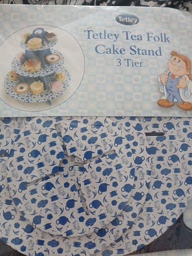 Tetley tea folk cake - stand, 3