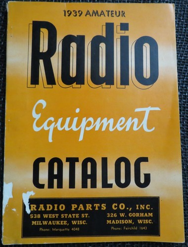 1939 amateur radio - radio, equipment